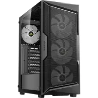 Antec AX61 Elite PC Gehäuse Midi Tower Gaming ATX, schwarz