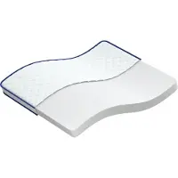 vidaXL Memory-Schaum-Matratze 140x190x17 cm Weich Weiß