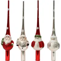 Décoris Glas Spitze d5,5l25 cm a4 Weihnachten (mix)