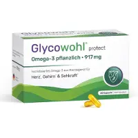 Heilpflanzenwohl GmbH Glycowohl Omega-3 Kapseln 917 Mg Vegan+dha+epa 60 St