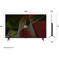 LG OLED55B49LA (139 cm (55 Zoll), schwarz, UltraHD/4K, HDR, SmartTV, 120Hz Panel)