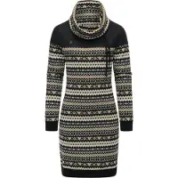 Ragwear Sweatkleid "Chlloe Jacquard YOUMODO" Ohne Taschen stylisches Langarmkleid mit verspieltem Print