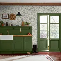 Joules Vliestapete "Pheasant Print" Motiv glatt Design Tapeten
