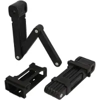 Fischer Fahrrad Faltschloss "TWIN FK85/8" 2 Stk. tlg.
