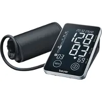 Beurer Oberarm-Blutdruckmessgerät "BM 58 mit Arrhythmie-Erkennung und farbigem Risikoindikator" Inkl. Aufbewahrungstasche, Medizinprodukt, 2 Benutzerprofile