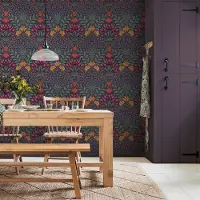 William Morris Vliestapete "Garden" Motiv glatt Design Tapeten