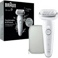 Braun 9-011 Silk-épil 9 Epilierer, weiß/silber