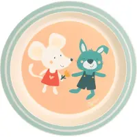 Sigikid Teller "Yellow, Maus und Hase"