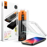 Spigen GLAStR Privacy EZ Fit Displayschutzfolie + Applicator - 1-Pack für das Apple iPhone 17 Pro