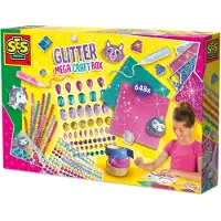 SES Creative CREATIVE Bastelbox Mega Glitzer