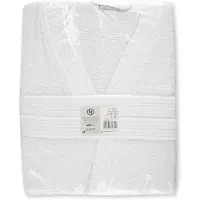 Hygostar Bademantel Kimono Baumwolle mit Gürtel M