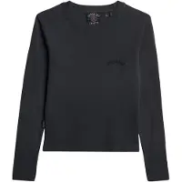 Superdry Essential Logo Gd Rib Langarm-t-shirt