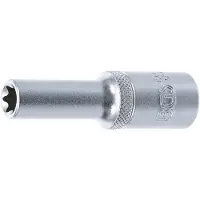 Bgs Steckschlüssel-Einsatz E-Profil, tief Antrieb Innenvierkant 12,5 mm (1/2") SW E12