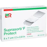 1001 Artikel Medical GmbH Suprasorb F Protect Folien-wundverb.5x7 Cm Ste. 10 St