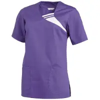 Leiber Schlupfkasack, kurzarm, Damen, lila 08/1255/33-XL , Größe: XL