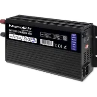 Qoltec Intelligentes professionelles Monolith-Ladegerät für LiFePO4 AGM GEL SLA-Batterien | 40 A | 12 V