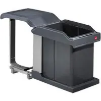 Hailo Abfallsammler MS Swing 40.1/2 Solo 20 Mülleimer Einbau Abfalleimer 3634-10