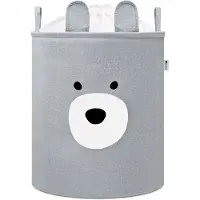Sipo Aufbewahrungskorb XL Bär grau