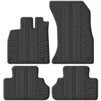 GledRing Fußmatte Gummi für AUDI Q5 SUV (80A) Vorne Hinten