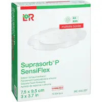 Lohmann & Rauscher GmbH & Co. KG Suprasorb P Sensiflex Multisite Border 7,5x9,5cm 10 St