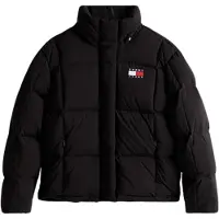 Tommy Hilfiger Daunenjacke DW0DW21623 Schwarz Regular Fit