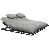 CLEMENTO Bona Doppel Loungeliege Aluminium Createxx