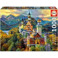 Educa Puzzle Neuschwanstein Castle - 1000 Teile - Jigsaw Puzzle