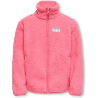 Kids Only Fleecejacke "KOGEVA LIFE TEDDY JACKET CP OTW NOOS" ohne Kapuze