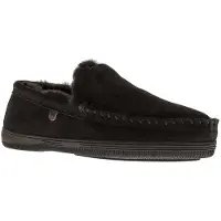 Warmbat Pantoffel Grizzly Suede Choco Herren-Schuhgröße 44