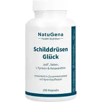 NatuGena GmbH SCHILDDRÜSENGlück Jod+Selen+L-Tyrosin Kapseln 180 St