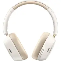 UGREEN Kopfhörer HiTune Max 5C Drahtloser Kopfhörer, Hybrid ANC, Bluetooth 5.4 (Weiß), True Wireless Stereo (TWS), Anrufe/Musik/Sport/Alltag, Kopfhörer, Weiß