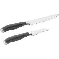 Pintinox Messer-Set "Coltelli Professional" (Küchenmesser, Gemüsemesser), Edelstahl, spülmaschinengeeignet
