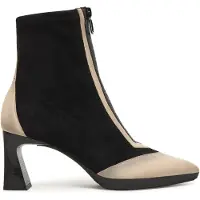 Hispanitas für Damen. BHI254186 Soho Lederstiefelette schwarz (36), 5 bis 8 cm, Reißverschluss, Lässig