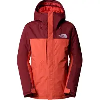 The North Face - Schnitt / Passform winddichte und wasserfeste Skijacke - W Freedom Insulated Jacket Sumac Mars Dust für Damen - Größe S - Bordeaux
