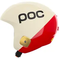 POC - Helm für Skiwettkämpfe - Skull Dura Comp MIPS Rouge/Blanc für Herren - Größe 59-62 cm - Weiß