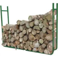Toolland QT123, Holzscheitträger, Metall, Grün, 200 mm, 1200 mm, 900 mm