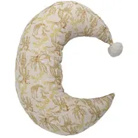 You do it Halbmondförmiges Babykissen 30 x 40 cm - Beige