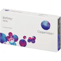Atrea Excellence + 1 Month Toric (6er Packung) Monatslinsen (0.25 dpt, Zyl. -0.75, Achse 180 & BC 8.7)