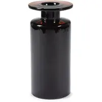 Serax Vase Wind & Fire by Marie Michielssen Dark Brown L 18,5 x 18,5 x 40,0 cm