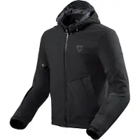 REV'IT! AFTerburn Motorrad-Softshelljacke Herren schwarz, L
