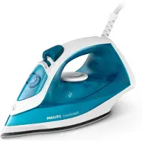 Philips EasySpeed Dampfstoß von bis zu 90 g, Dampfbügeleisen, 1,9 m, 90 g/min, Dunkelblau, 25 g/min, 0,22 l, 30 s