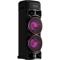 LG RNC9, 2-Wege, 2,54 cm (1"), 20,3 cm (8"), 1000 W, Verkabelt & Kabellos, Party Lautsprecher
