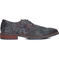 MazzelTov Herren Business Schuhe 3980 - Blauw - Größe 41