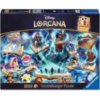 Ravensburger Erwachsenenpuzzle 1000 Teile - Disney Lorcana - Glimmers of the Realm: Sapphire