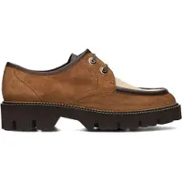 Pertini Damen Schnürschuhe 33037 - Camel - Größe 39,5