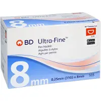 ToValCare GmbH - Medical Bd Ultra-fine Pen-nadeln 8 Mm 31 G 0.25 Mm 105 St