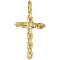 Trendor 28861 Kreuz-Anhänger Gold 333/8K
