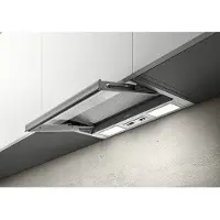 Elica 60 cm breite, silberne schubladen-dunstabzugshaube mit 225 m³/h luftleistung. PRF0181896