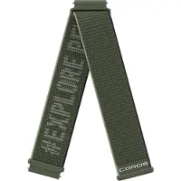 Coros -Armband, 22 mm, grünes Nylon