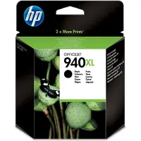 HP 940XL Schwarz Original Druckerpatrone mit hoher Reichweite, Hohe (XL-) Ausbeute, Schwarz, Tinte auf Pigmentbasis, 1 Stück(e), 2200 Seiten